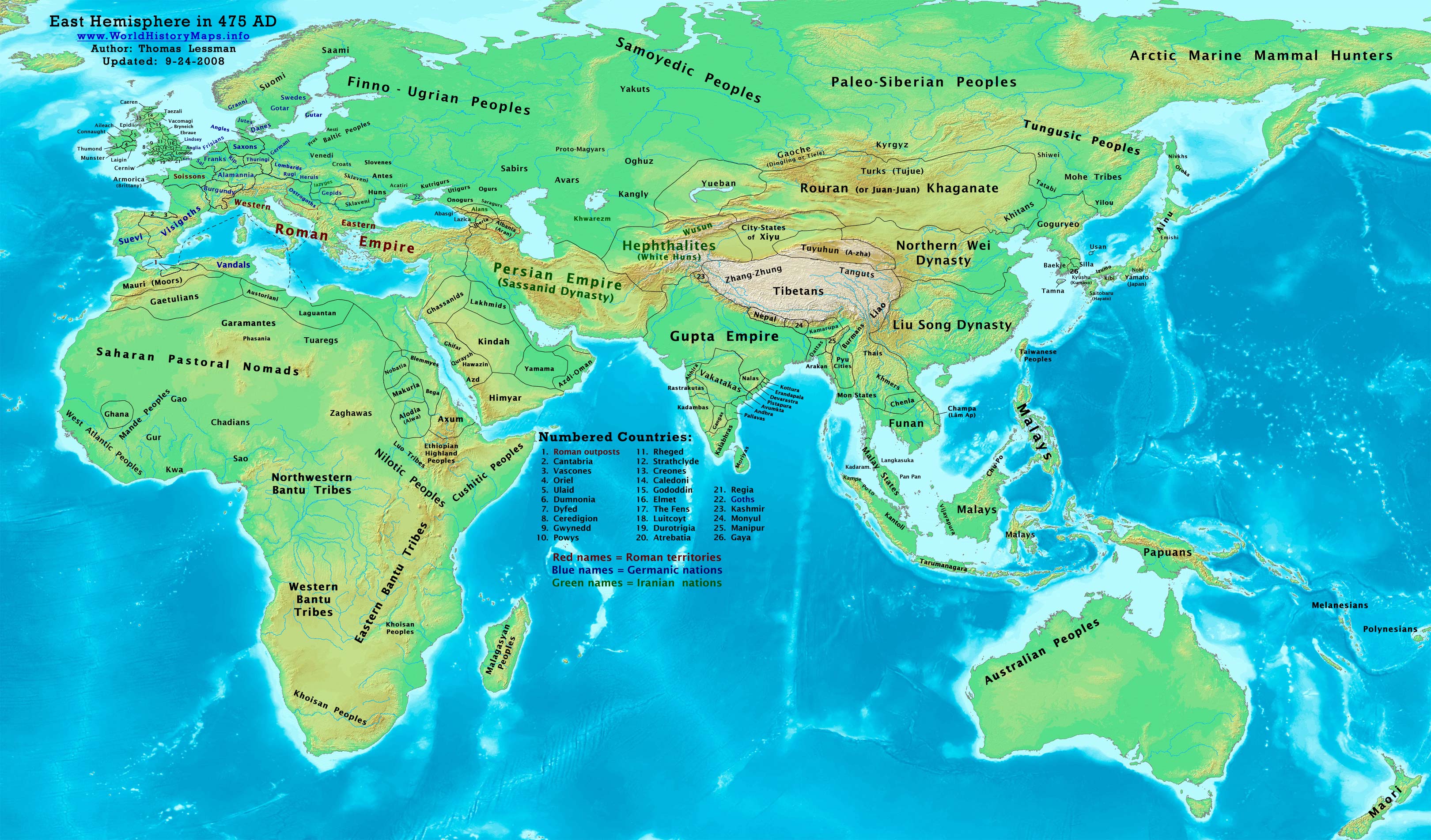 World History Maps By Thomas Lessman