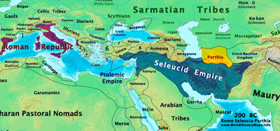Rome-Seleucia-Parthia_200bc